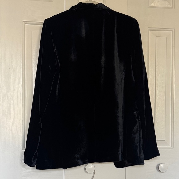 Banana Republic Velvet Women's Blazer - 8 - Picture 6 of 8